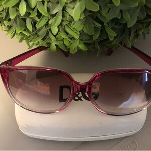Dolce & Gabbana Pink Ombré Sunglasses